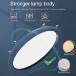 Smart LED-taklampa med fjärrkontroll och app - Bild 3