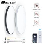 Smart LED-taklampa med fjärrkontroll och app - Bild 2
