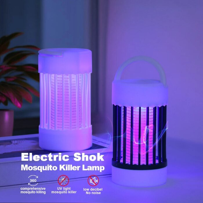 Elektrisk UV Myggfälla och Insektszappare med USB - Bild 4