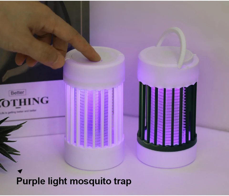 Elektrisk UV Myggfälla och Insektszappare med USB