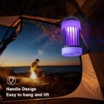 Elektrisk UV Myggfälla och Insektszappare med USB - Bild 3