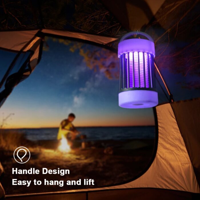 Elektrisk UV Myggfälla och Insektszappare med USB - Bild 3