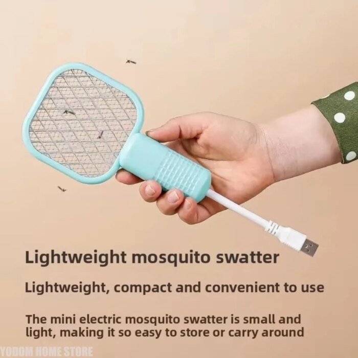 2-i-1 Vikbar Elektrisk Myggfälla med USB - Bild 3