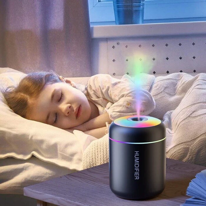Kompakt USB Luftfuktare med Aromadiffusor - Bild 3