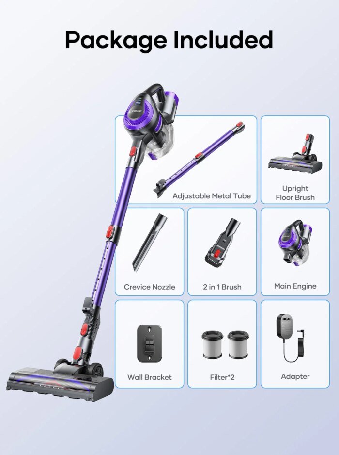 Laresar V10 Lite 38000Pa Sladdlös Dammsugare - Bild 4