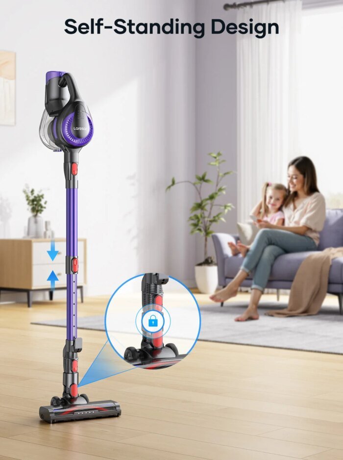 Laresar V10 Lite 38000Pa Skaftdammsugare - Bild 3
