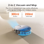ILIFE V20 Smal Laser Robotdammsugare och Mopp - Bild 4