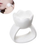 Keramiskt ringformat Gua Sha redskap för ansikte