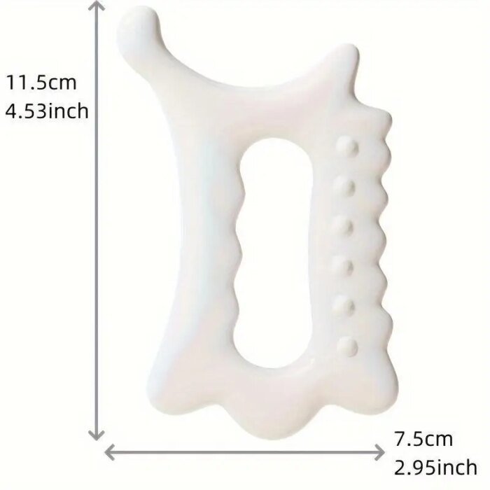 Ergonomiskt Gua Sha Redskap För Ansikte Och Kropp - Bild 3