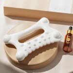 Ergonomisk gua sha-skrapa i harts för ansikte och kropp - Bild 2