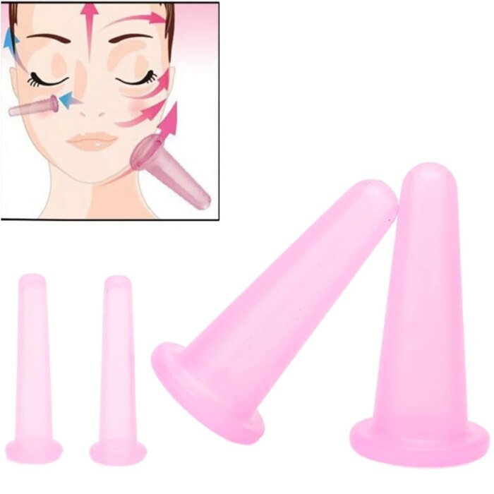 Silikonkoppar för ansikte och ögon 4-pack - Bild 4