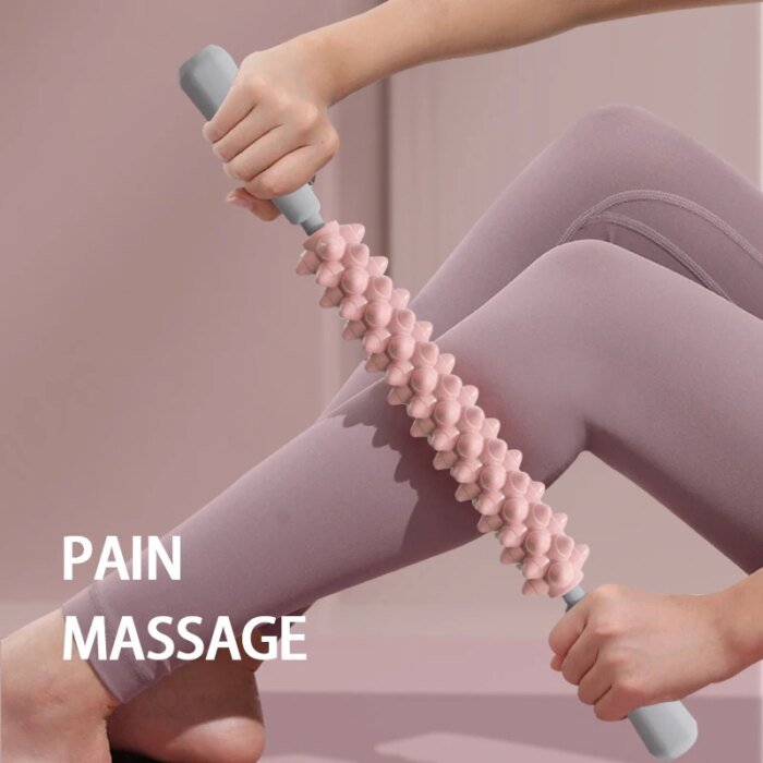Yogarulle med vargtandsstruktur för djupgående muskelmassage - Bild 2