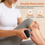 Mini massagepistol med högfrekvensvibration för muskelåterhämtning - Bild 2