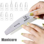 Professionellt nagelfilset i fem färger och grovlekar - Bild 3