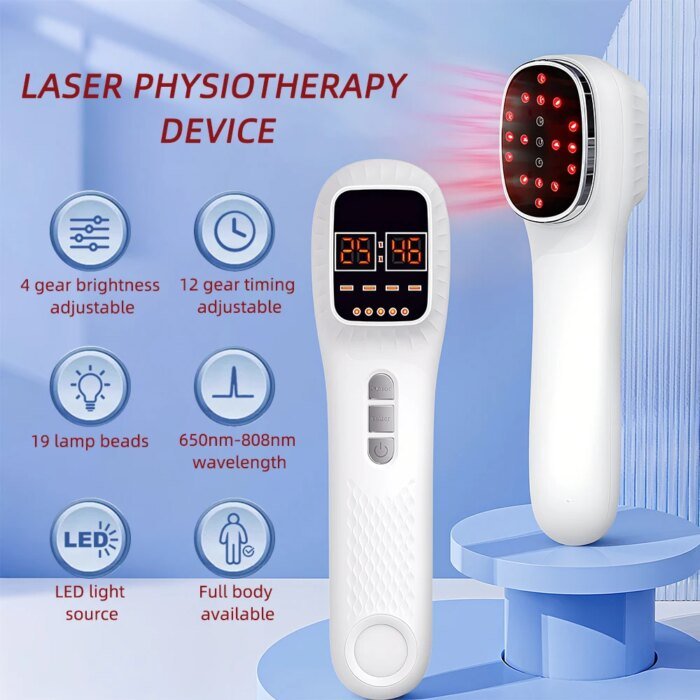 Bärbar rödljusterapi med 650nm och 808nm laser - Bild 2