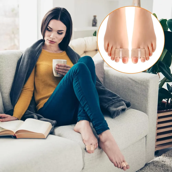 Silikontåspridare för hallux valgus och tåkorrigering - Bild 4