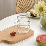 Kaffeglas i borosilikatglas 350 ml 2-pack med sugrör - Bild 4