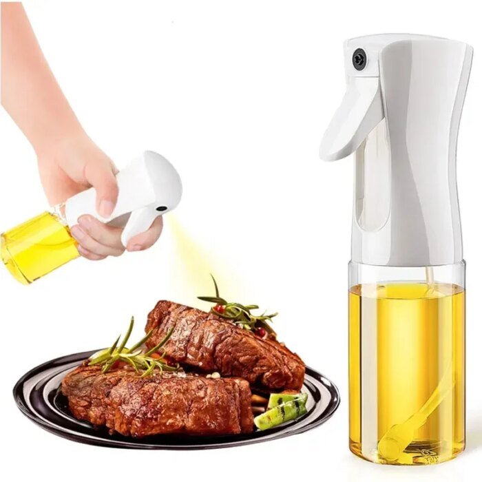 Oljesprayflaska för kök och grill i plast - Bild 2