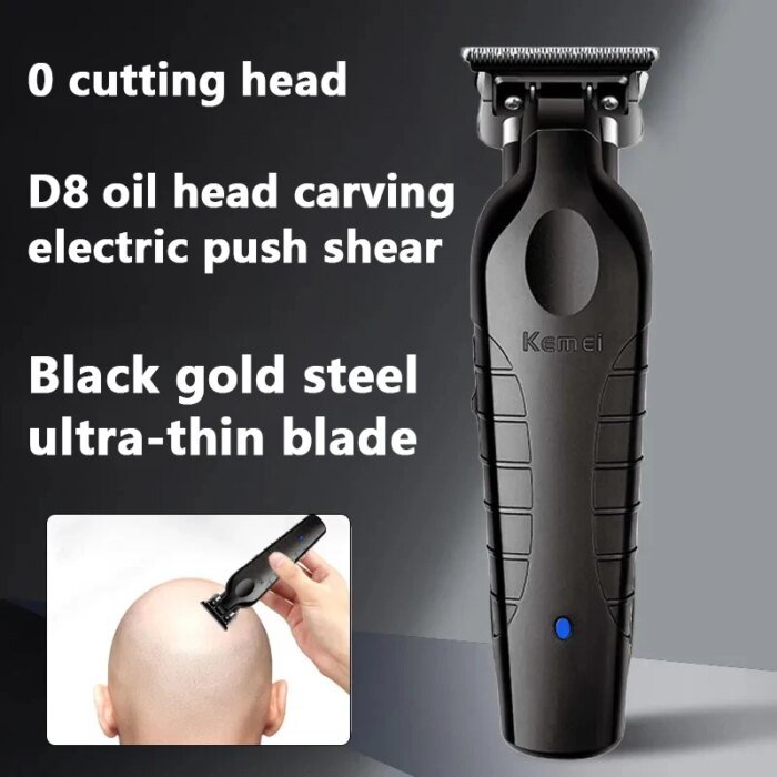 Kemei KM-2299 Professionell Laddningsbar Hårtrimmer och Hårklippare - Bild 2