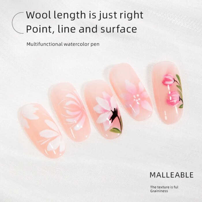 RS Nail Art Pensel För Linjer Och Detaljer - Bild 3