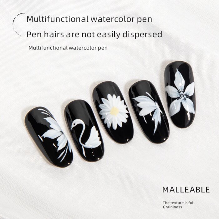 RS Nail Art Pensel För Linjer Och Detaljer - Bild 4