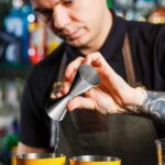 Japanskt dubbelt mätglas i rostfritt stål - Bild 3