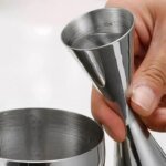 Japanskt dubbelt mätglas i rostfritt stål - Bild 4