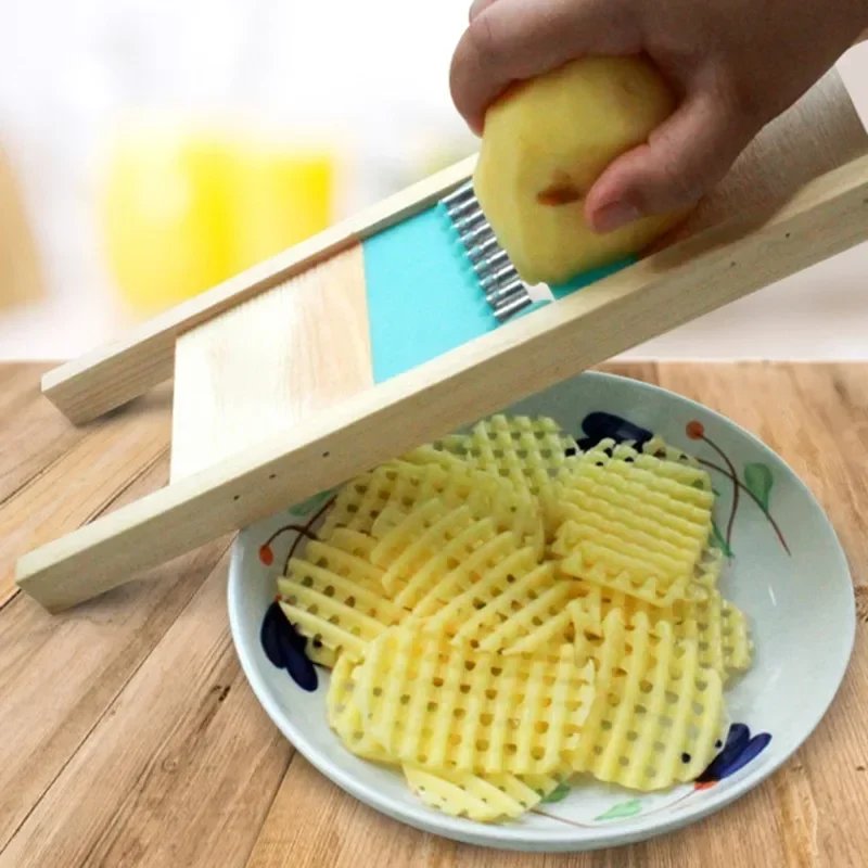 Mönsterskärare för potatisgaller och räfflade pomfrittes