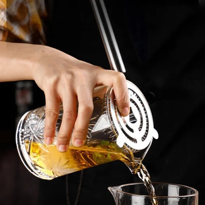 Blandarglas i kristallglas för cocktail och whisky - Image 3