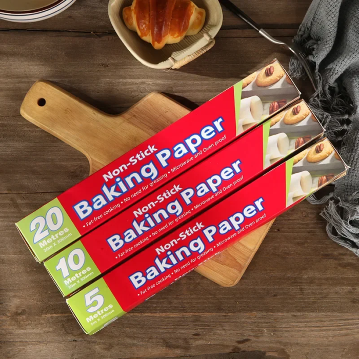 Bakplåtspapper på rulle med skärblad för ugn och airfryer - Bild 2