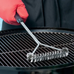 Grillborste och rengöringskit i rostfritt stål