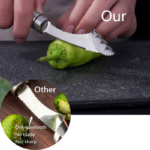 Urkärnare i rostfritt stål för chili - Image 4