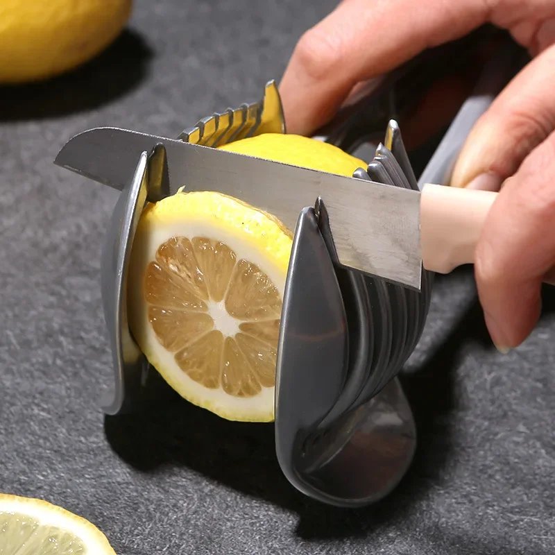 Tomatskivare och citronskivare i rostfritt stål