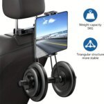 360° Roterbar mobil- och surfplattehållare för bilens nackstöd - Bild 3