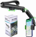1080° Roterbar mobilhållare för solskydd och backspegel