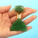 2-i-1 Jade Massage- och Gua Sha-verktyg för Ansikte och Kropp - Image 2