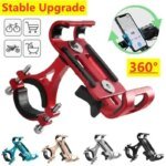 Roterbar Mobilhållare i Aluminium för Cykel och Motorcykel