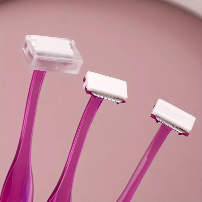 3-Pack T-Formade Ögonbrynsknivar i Rostfritt Stål - Image 3