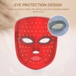 Trådlös 7-Färgers LED-Ljusterapi Ansiktsmask för Hudföryngring - Image 6