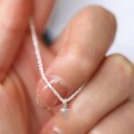 Korshalsband i 925 sterling silver för dam - Image 3