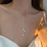 Stilrent stjärnhalsband i äkta 925 sterling silver