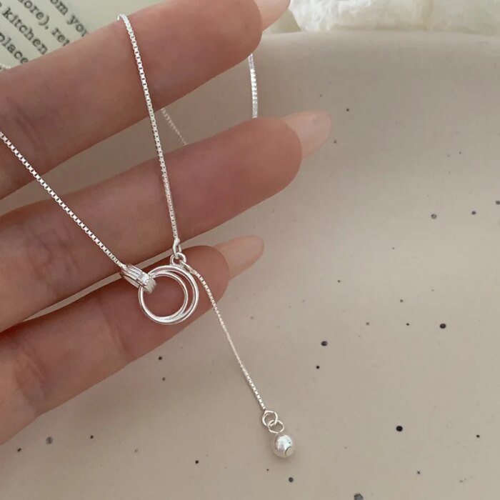 Runt silversmycke i 925 sterling silver - Image 2
