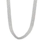 Stilrent silverhalsband med personlig charm för kvinnor - Image 2