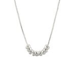 Minimalistiskt geometriskt silverhalsband i 925 silver - Image 2