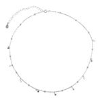 Enkelt silverhalsband i 925 sterling silver - Image 3