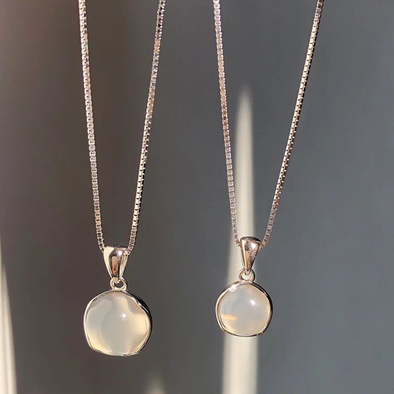 Runt halsband i äkta 925 sterling silver