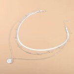 Trelagrs geometriskt halsband i 925 sterling silver - Image 3