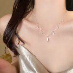 Geometriskt silverhalsband med stilren charm i 925 silver - Image 3