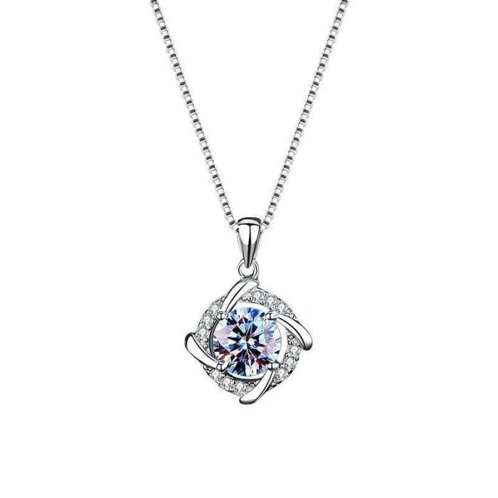 Personligt zirkonhalsband för kvinnor i 925 silver - Image 3