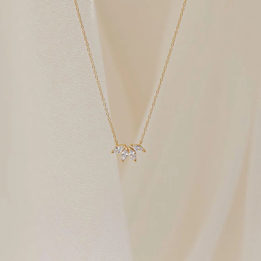 Geometriskt chokersmycke för kvinnor i 925 silver